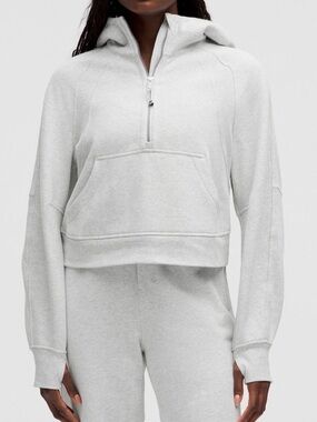 Lululemon Scuba Oversided Half-Zip Hoodie in XS/S
